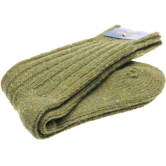 Product image for Herring Donegal Wool Sock in moss