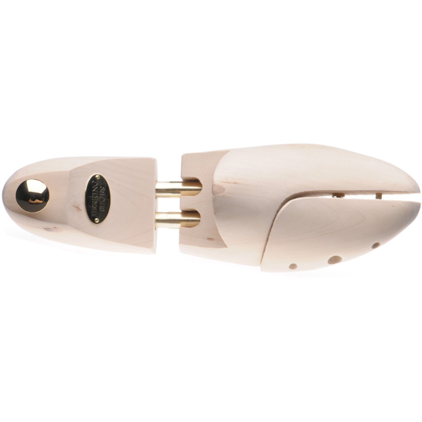 Product image for Herring Double Pack of Expanding Shoe Trees in pine wood