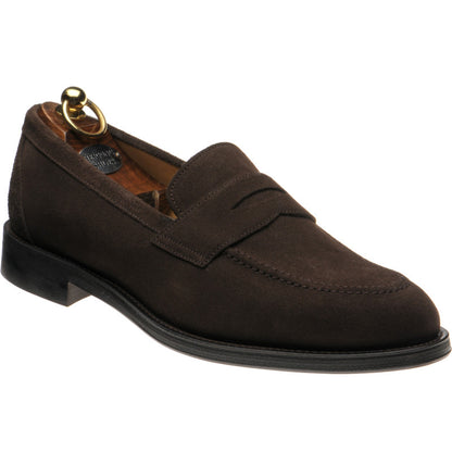 Product image for Herring Dunham II Rubber in brown suede