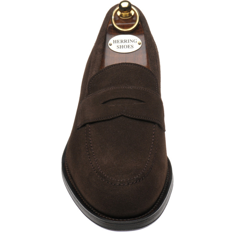 Product image for Herring Dunham II Rubber in brown suede