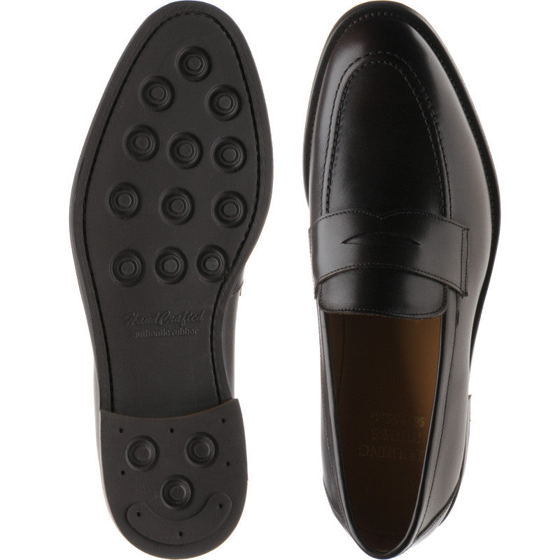 Product image for Herring Dunham II Rubber in dark brown calf