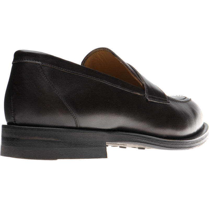 Product image for Herring Dunham II Rubber in dark brown calf