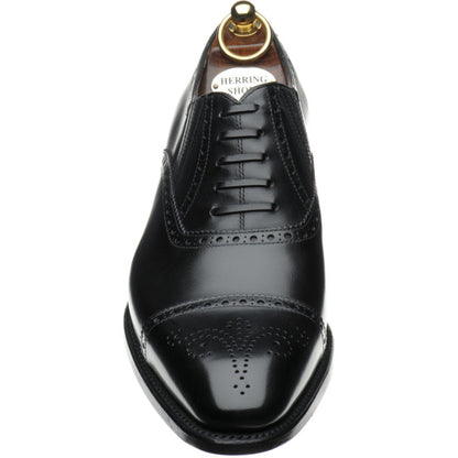 Product image for Herring Dunkeld in black calf