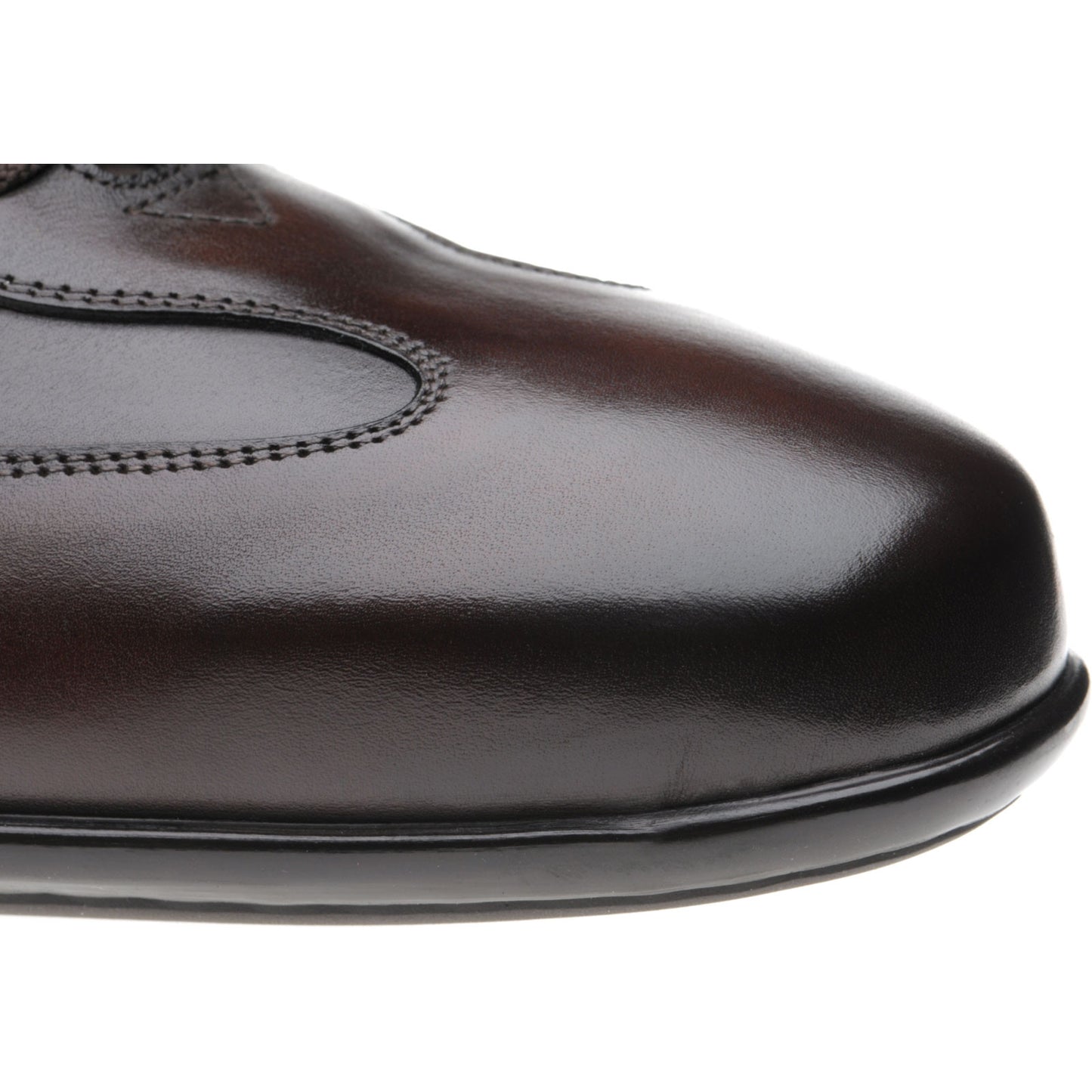 Product image for Herring Duxford mens rubber-soled in brown calf (second)
