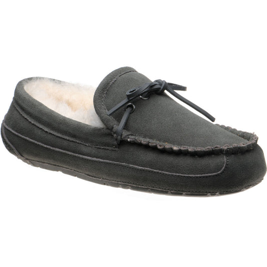 Product image for Herring Fergus rubber-soled slippers in grey