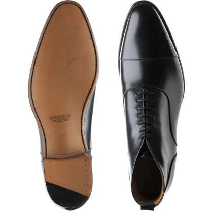 Product image for Herring Flynn in black calf
