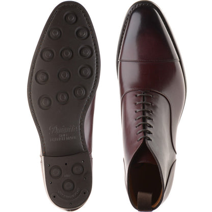 Product image for Herring Flynn R mens rubber-soled boots in burgundy calf