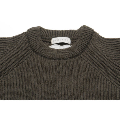 Product image for Herring Ford Crew Jumper by Peregrine in olive