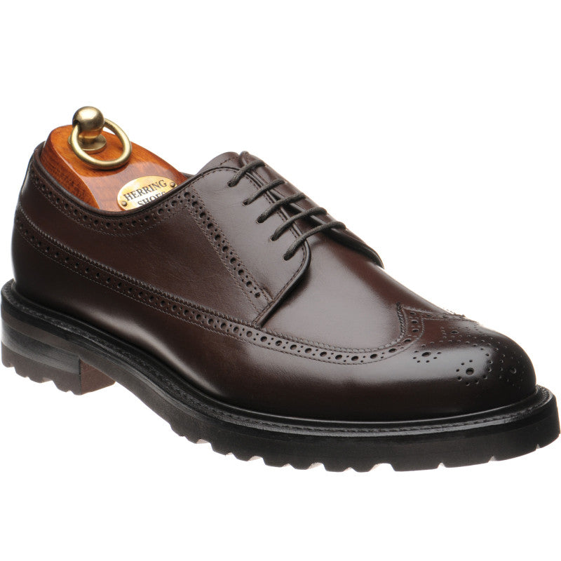 Product image for Herring Gairloch in dark brown calf