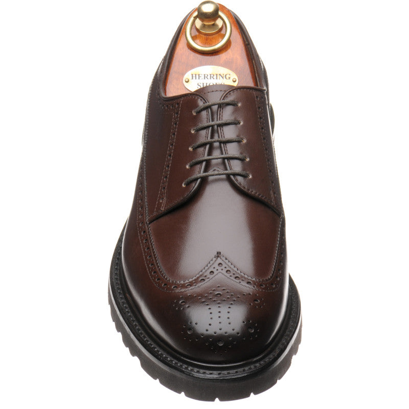 Product image for Herring Gairloch in dark brown calf