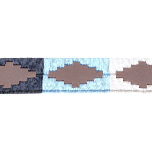 Product image for Herring Gaucho Belt in whitebaby bluenavy