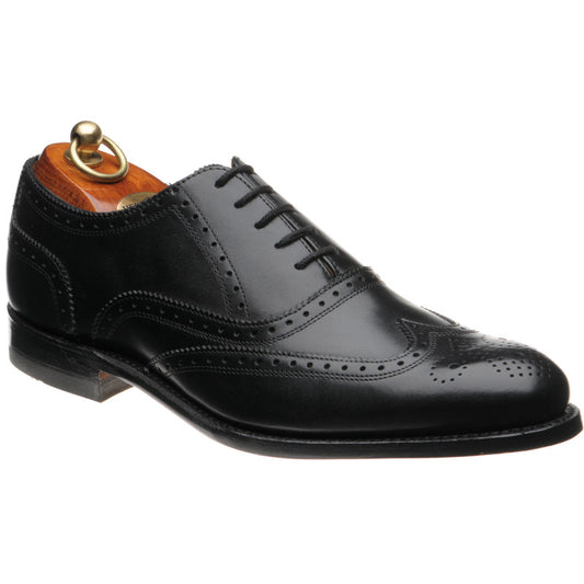 Product image for Herring Gosport in black calf