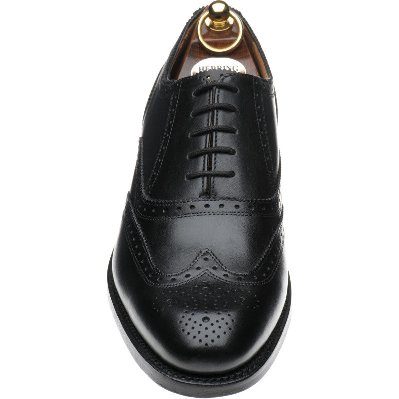Product image for Herring Gosport in black calf