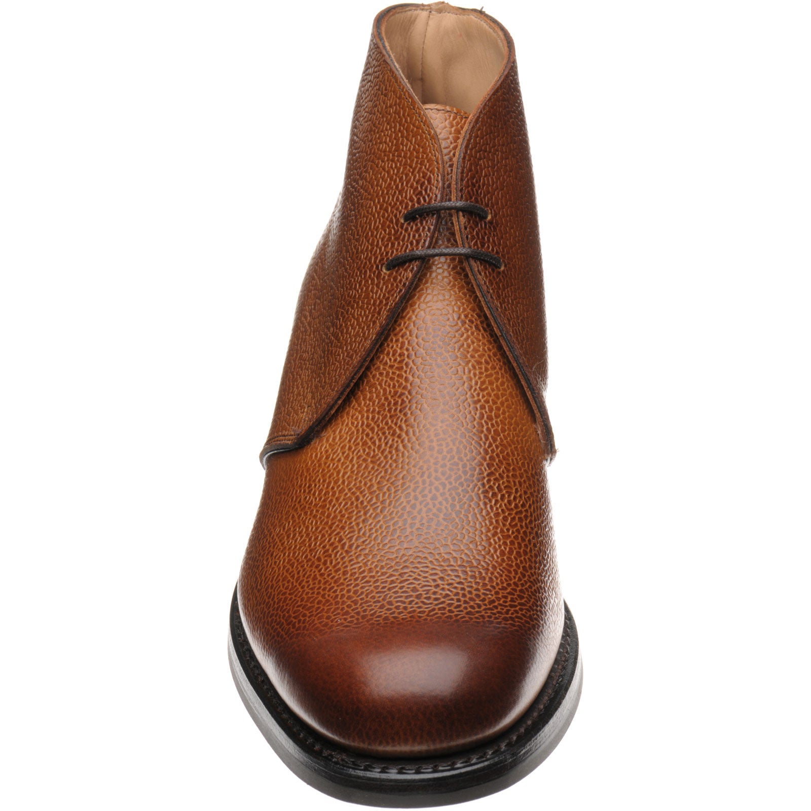 Product image for Herring Herald mens rubber-soled Chukka boots in cedar grain