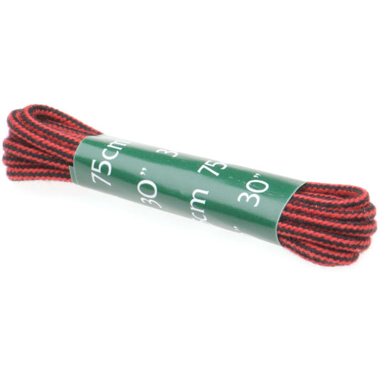 Product image for Herring Hiking Shoe Laces in black and red 75cm