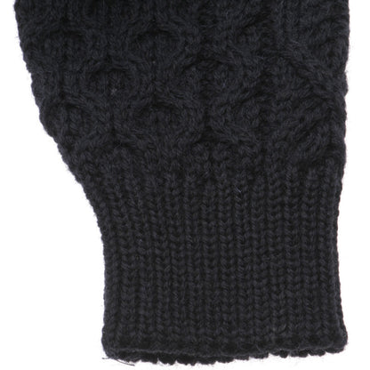 Product image for Herring Hudson Aran Jumper by Peregrine in navy
