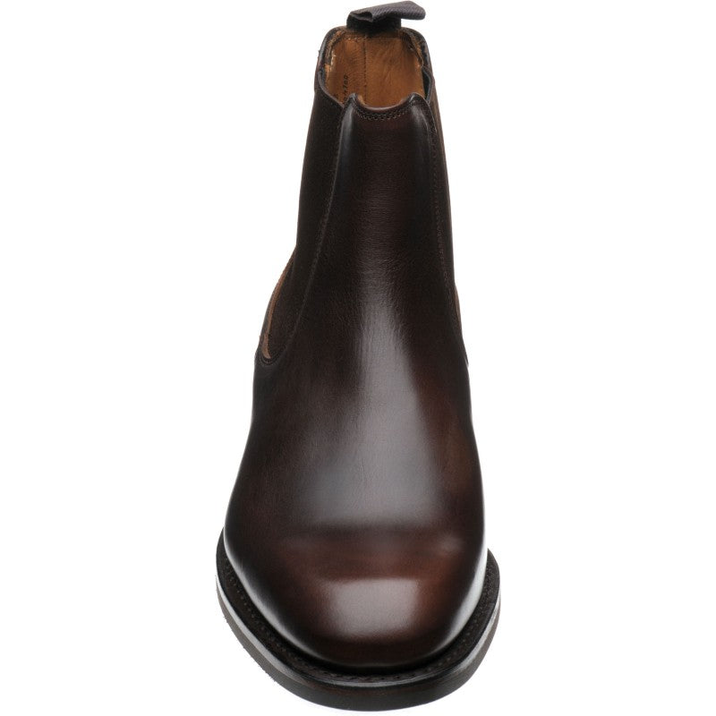 Product image for Herring Kirkby R in brown waxy calf