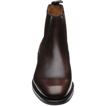 Product image for Herring Kirkby R in brown waxy calf