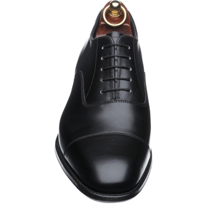 Product image for Herring Knightsbridge (Oxford) mens Oxfords in black calf (second)