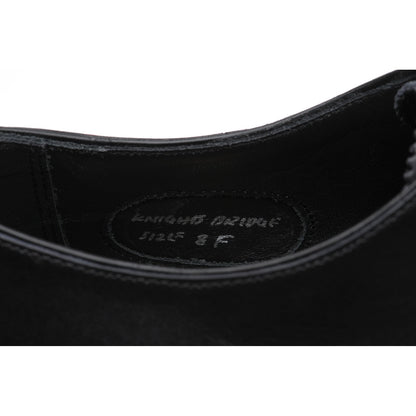 Product image for Herring Knightsbridge (Oxford) mens Oxfords in black calf (second)