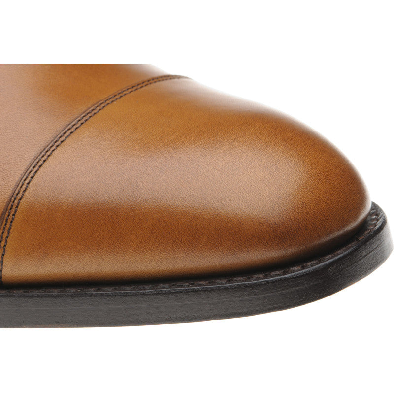 Product image for Herring Knightsbridge (Oxford) mens Oxfords in chestnut burnished calf
