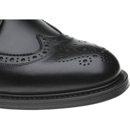 Product image for Herring Lancaster in black calf
