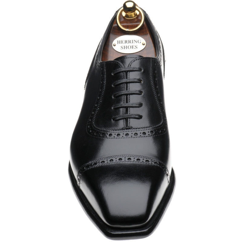 Product image for Herring Lincoln in black calf