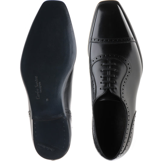 Product image for Herring Lincoln in black calf