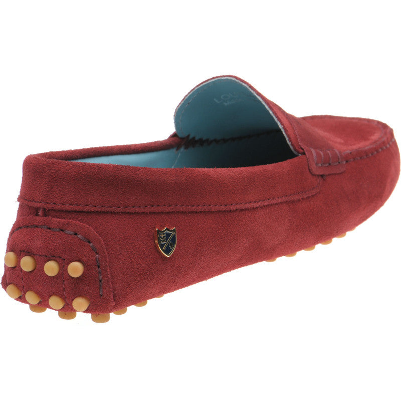 Product image for Herring Louisa in burgundy suede