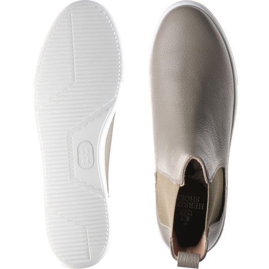 Product image for Herring Maggiore ladies rubber-soled Chelsea boots in stone grain