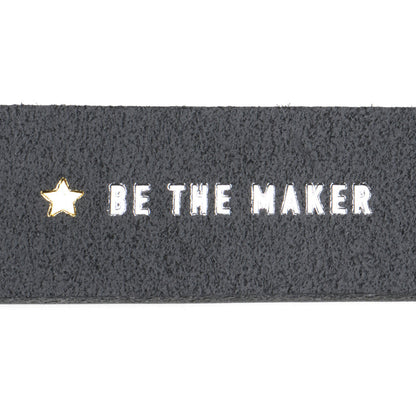 Product image for Herring Make Your Own Belt Kit in black calf