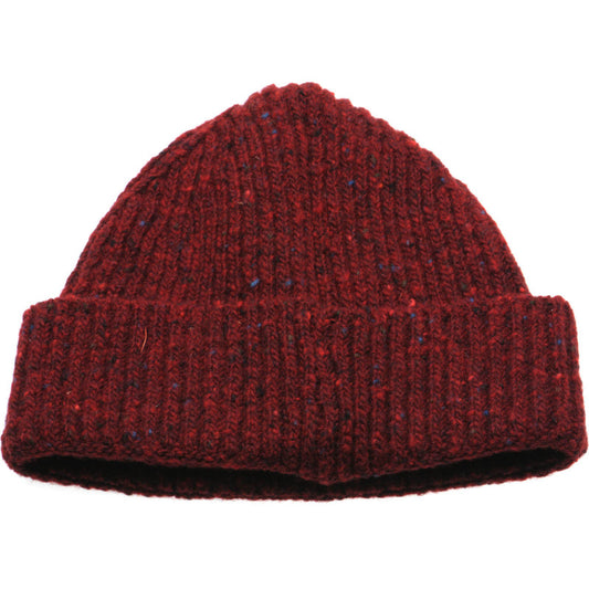 Product image for Herring Malin Beanie Hat in burgundy