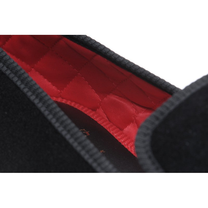 Product image for Herring Marquis mens house shoes in black velvet