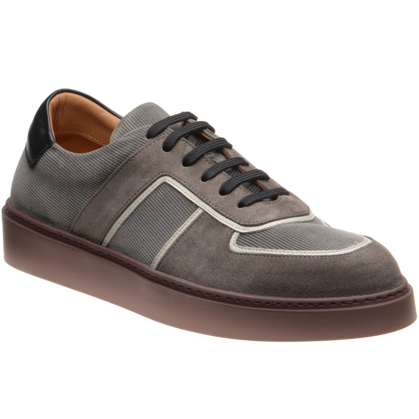 Product image for Herring Metz mens rubber-soled in grey multi