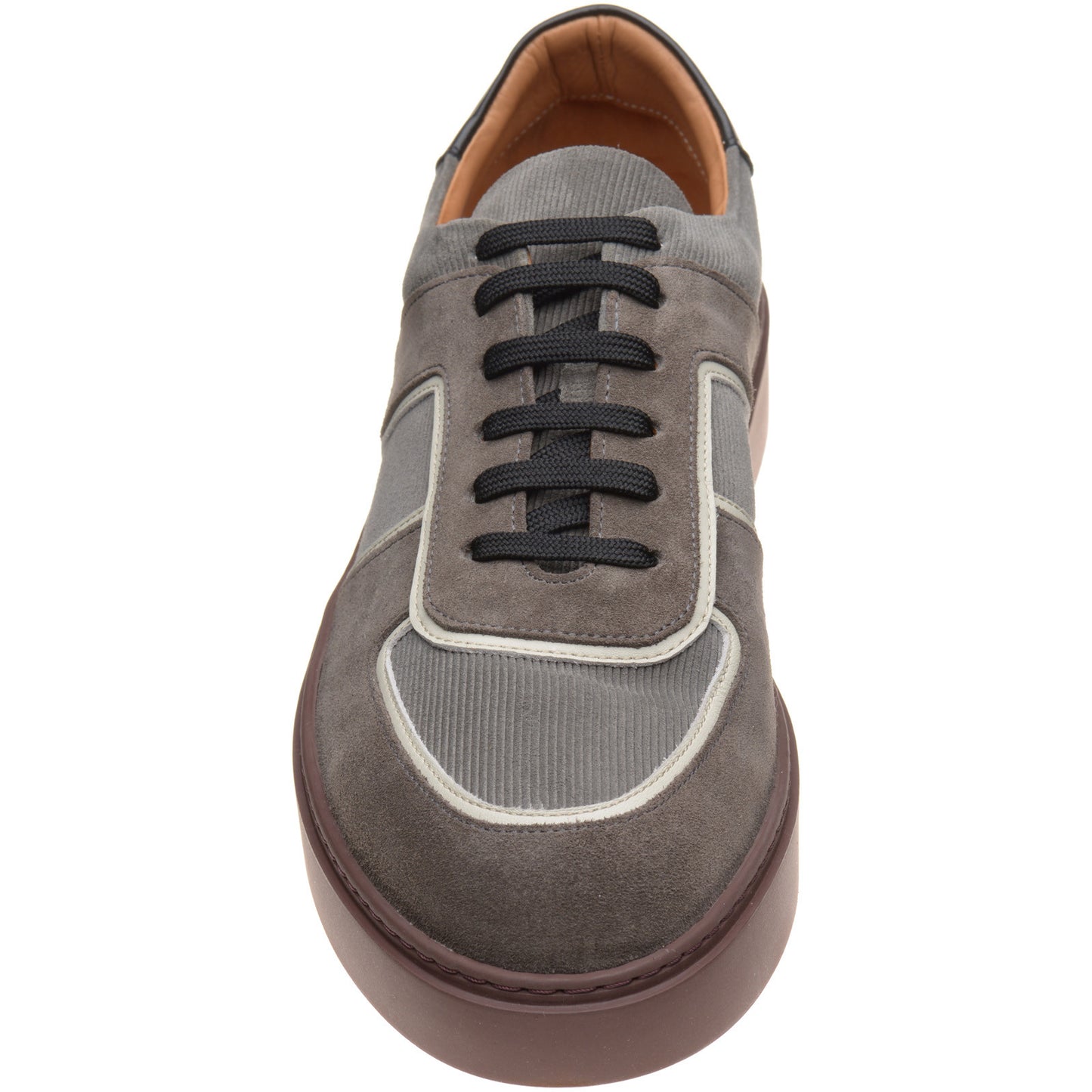 Product image for Herring Metz mens rubber-soled in grey multi