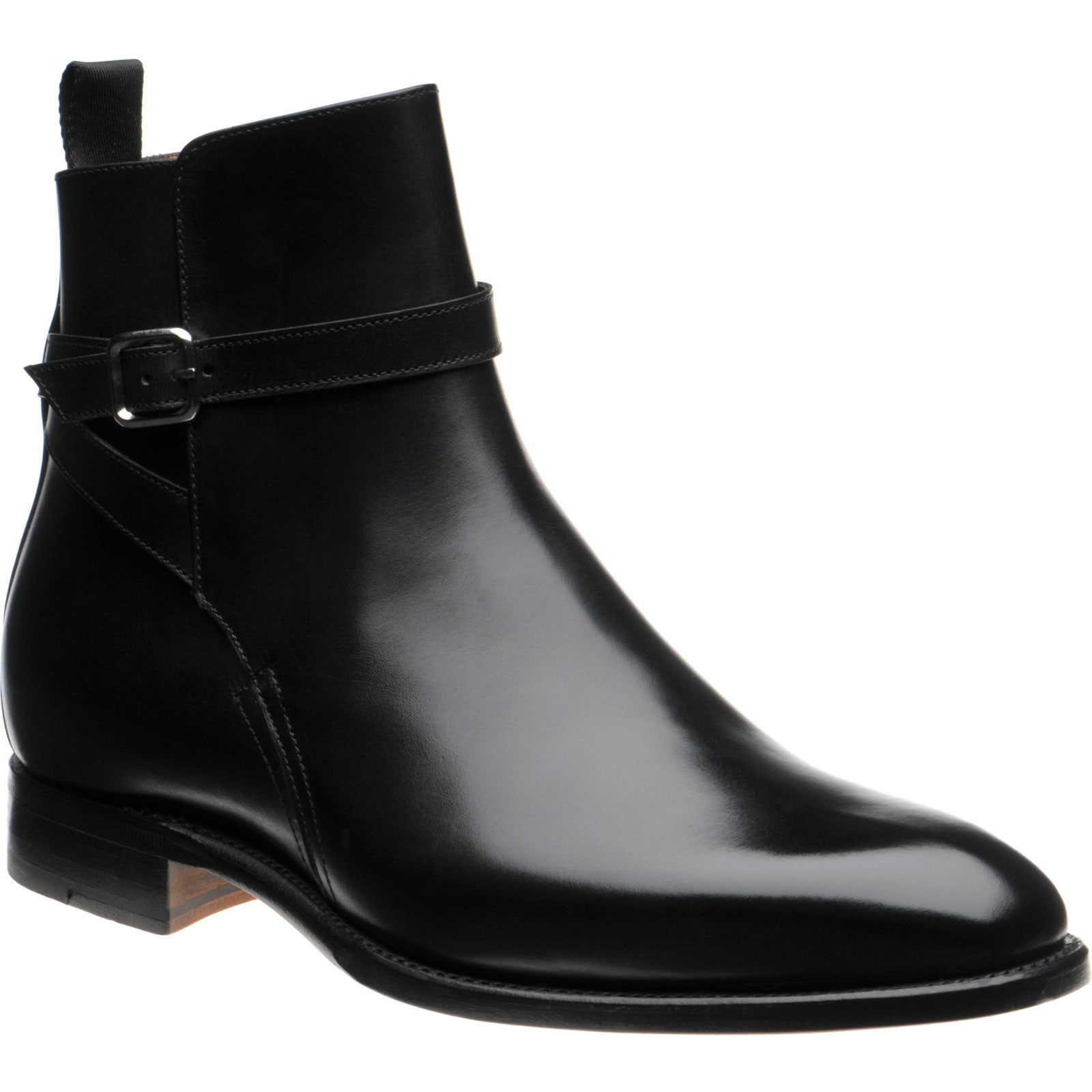 Product image for Herring Milton mens boots in black calf (second)