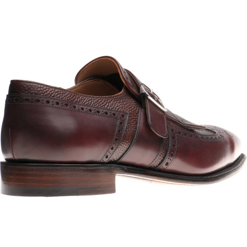 Product image for Herring Montpellier in burgundy calf and grain