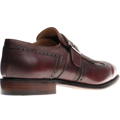 Product image for Herring Montpellier in burgundy calf and grain