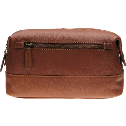 Product image for Herring Mornington Washbag in chestnut calf