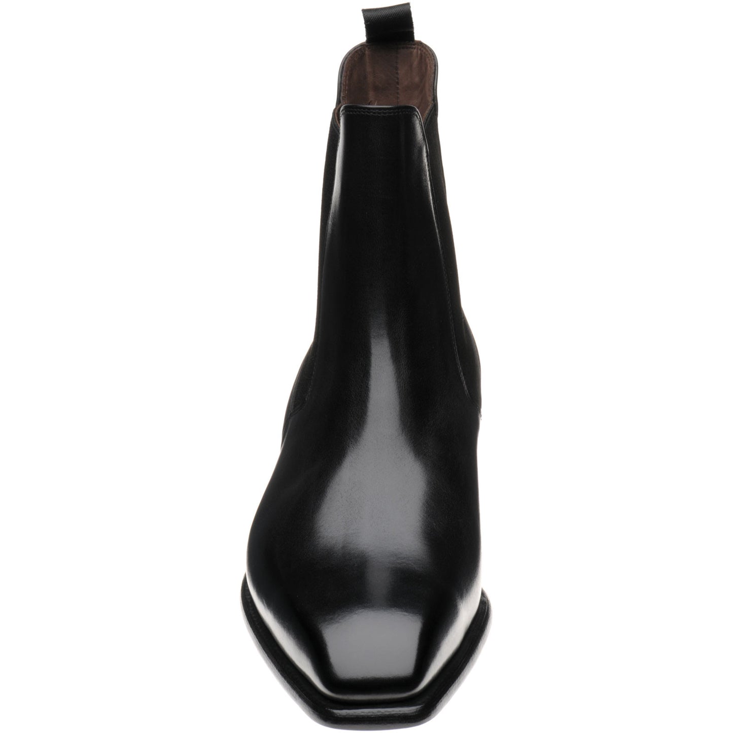 Product image for Herring Muswell mens Chelsea boots in black calf (second)