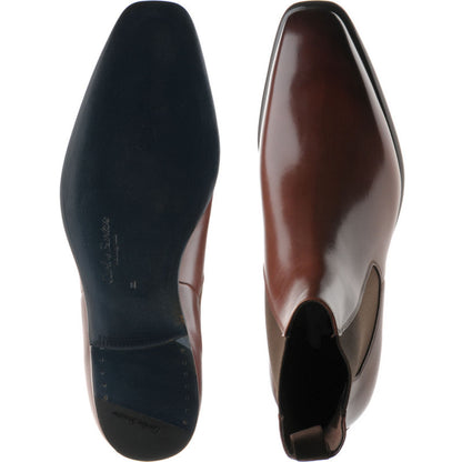Product image for Herring Muswell in dark brown calf