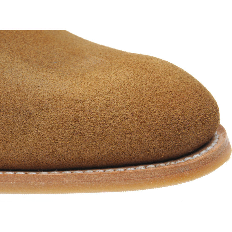 Product image for Herring Orkney R mens rubber-soled Chukka boots in tan waxy suede