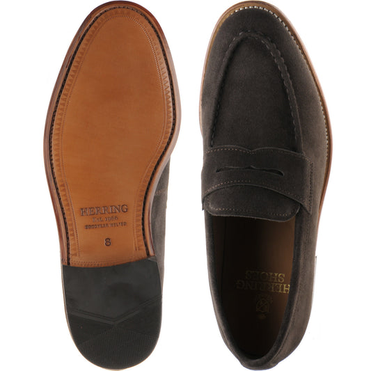 Product image for Herring Riverford in brown suede