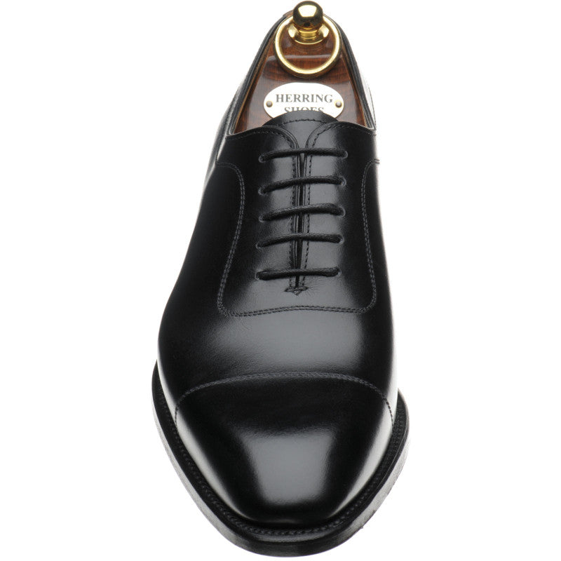 Product image for Herring Rodington in black calf