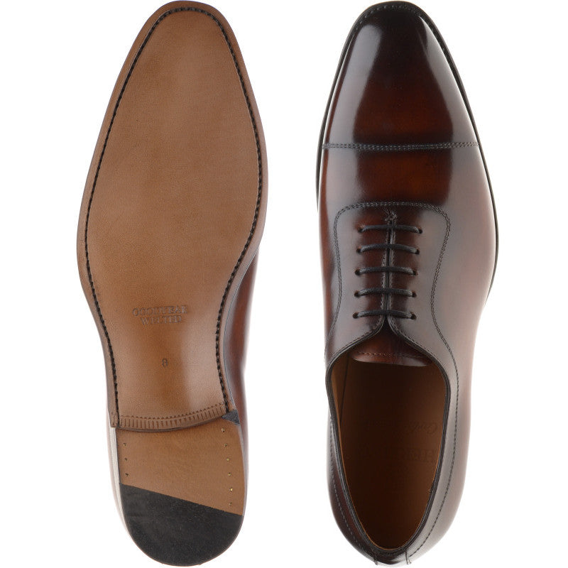 Product image for Herring Rodington in rosewood calf