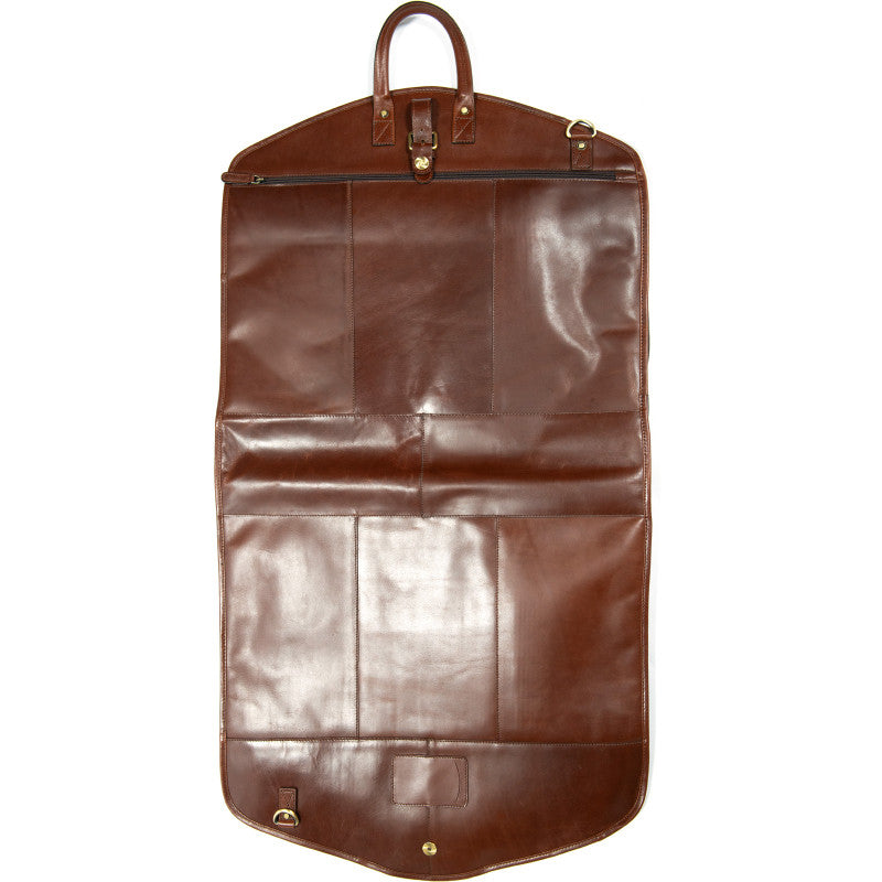 Product image for Herring Savoy Suit Carrier in brandy calf