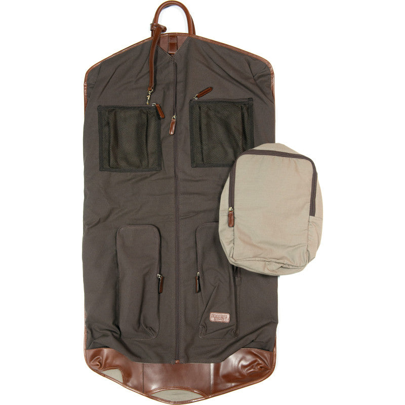 Product image for Herring Savoy Suit Carrier in brandy calf