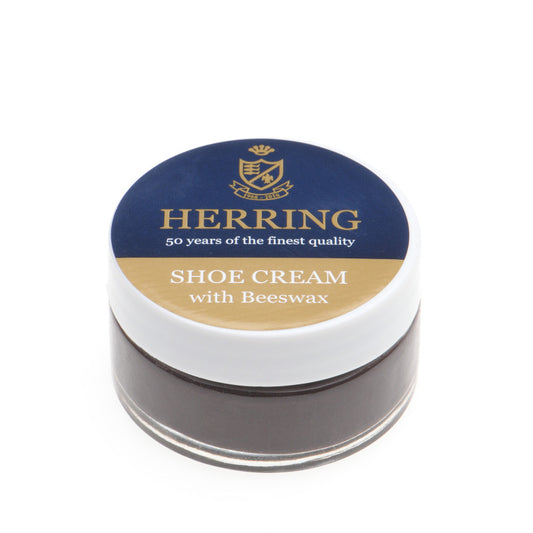 Product image for Herring Shoe Cream Polish in dark brown