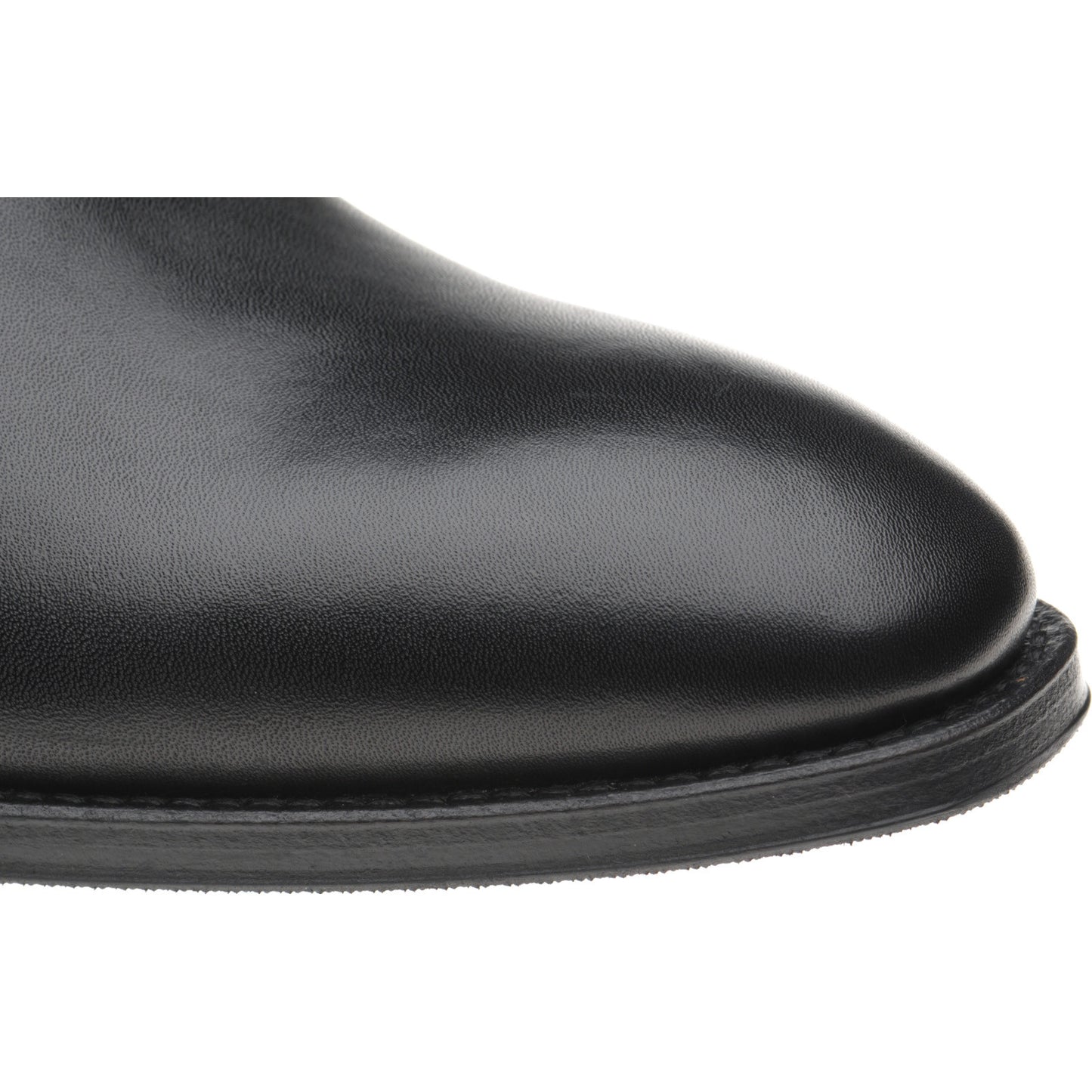 Product image for Herring Shrewsbury mens Oxfords in black calf (second)