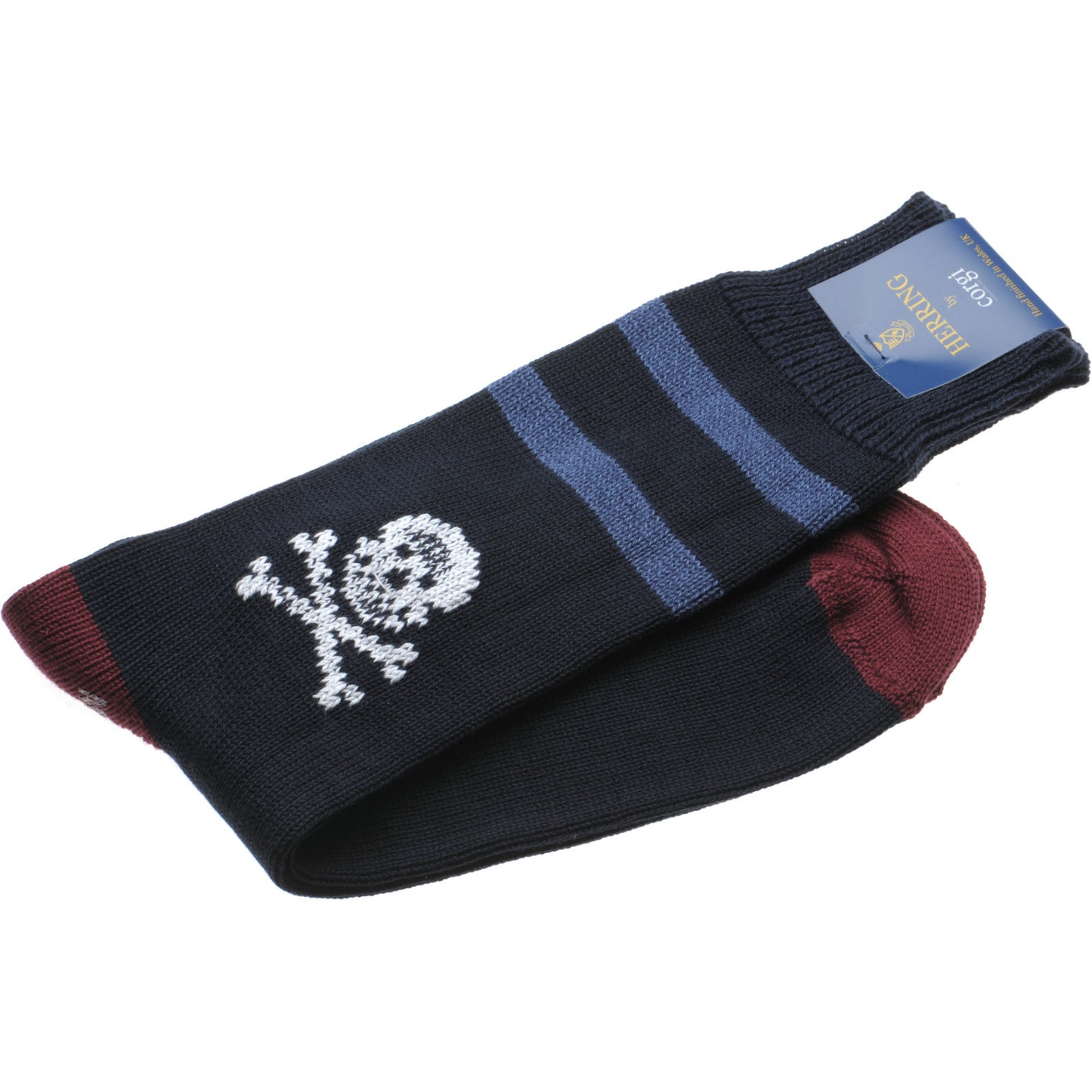 Product image for Herring Skull II Sock in navy